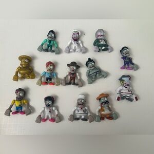 Bandai Lot of 13 World of Zombies Figure Toys